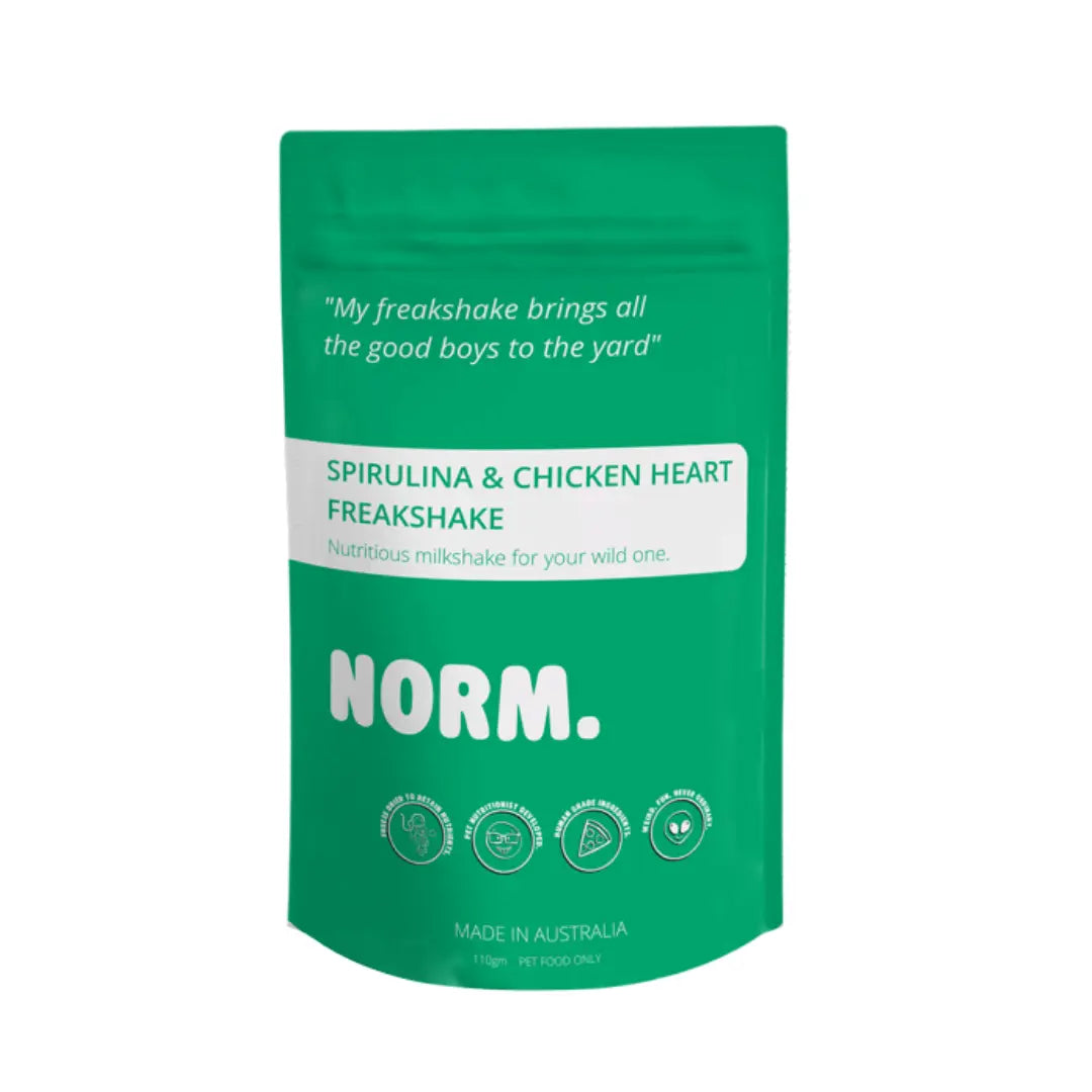 Freakshake - Spirulina en kippenhart